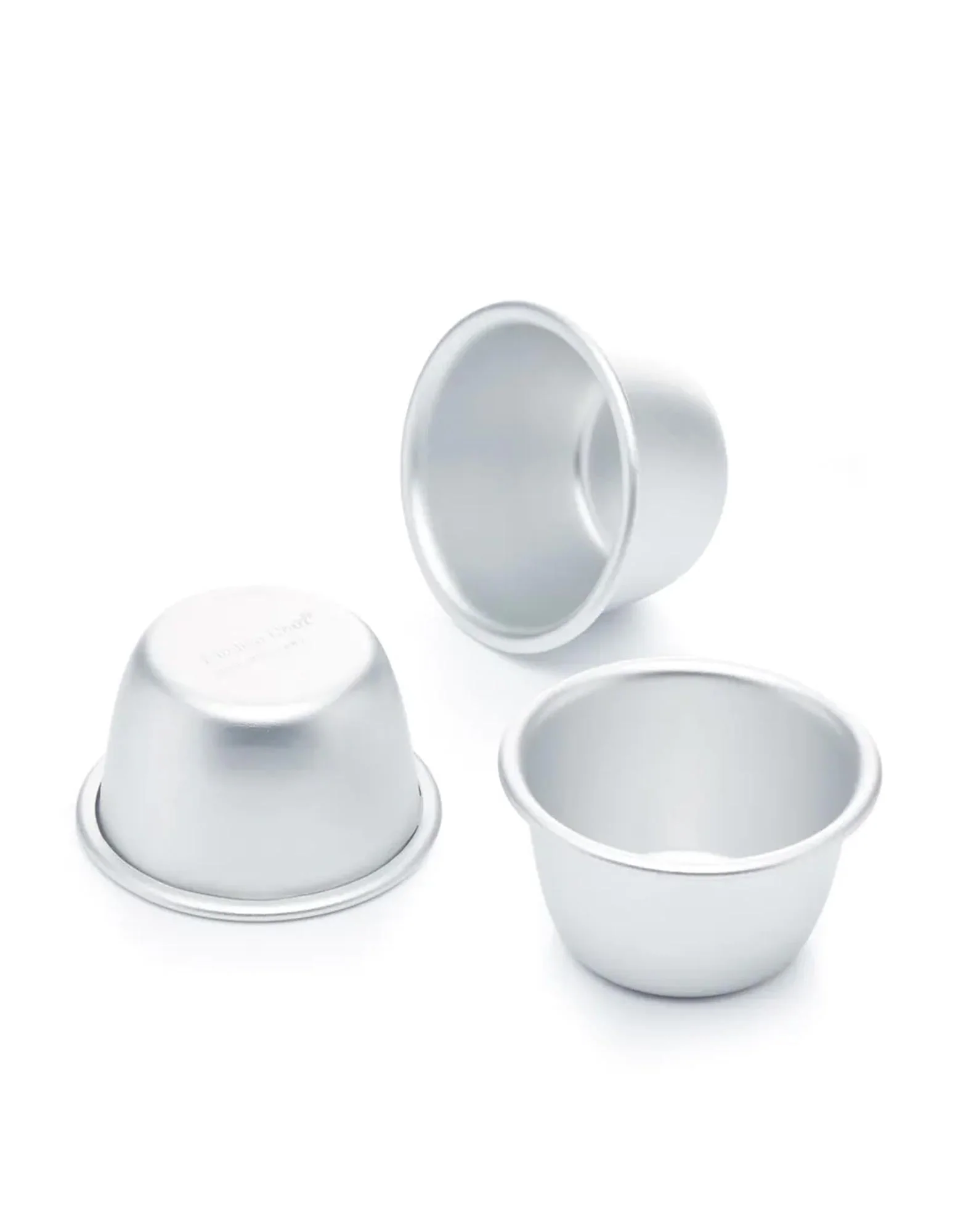 Anodised Mini Pudding Moulds Set of Four