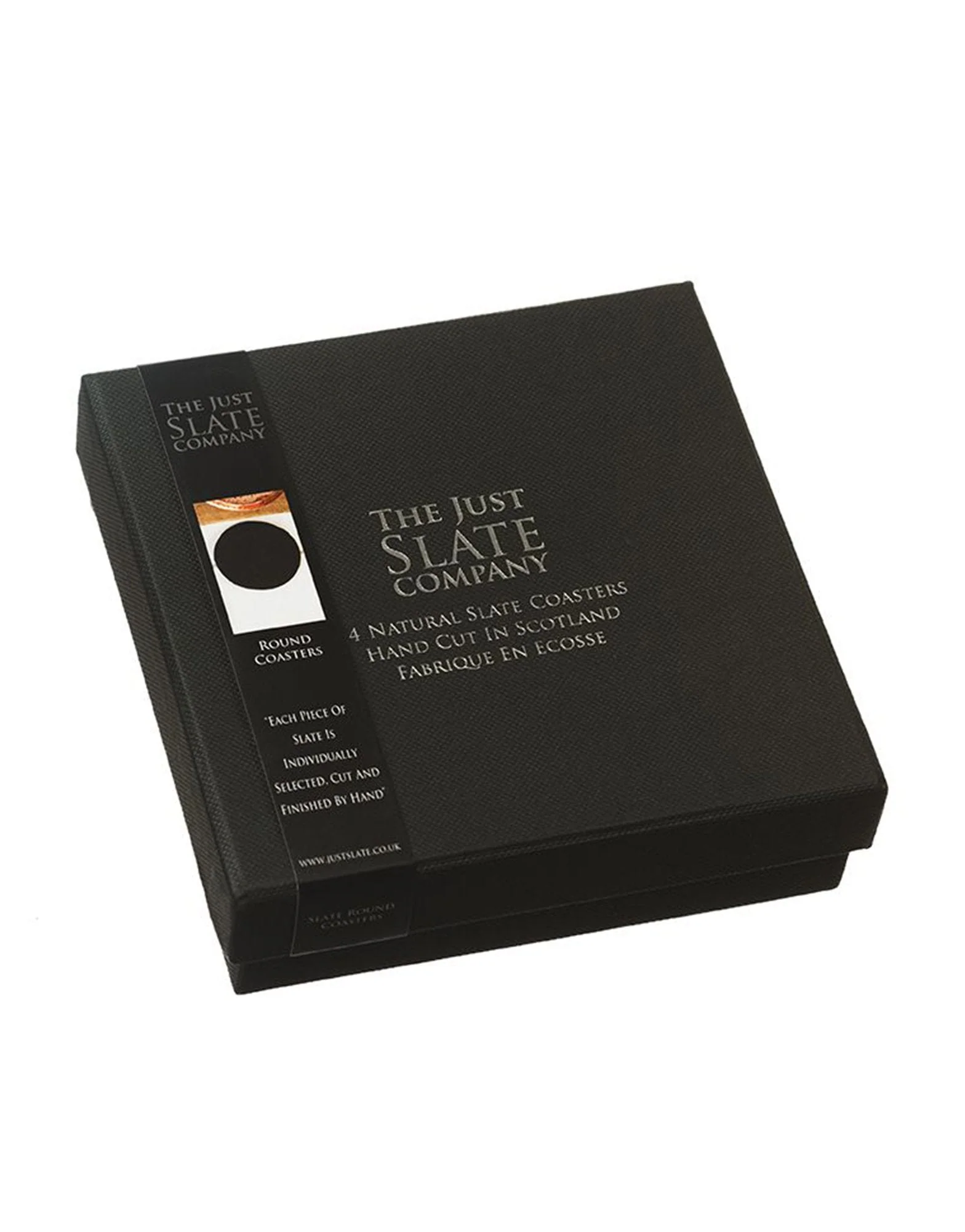 The Just Slate Company Round Coasters Set of 4 - Image 3