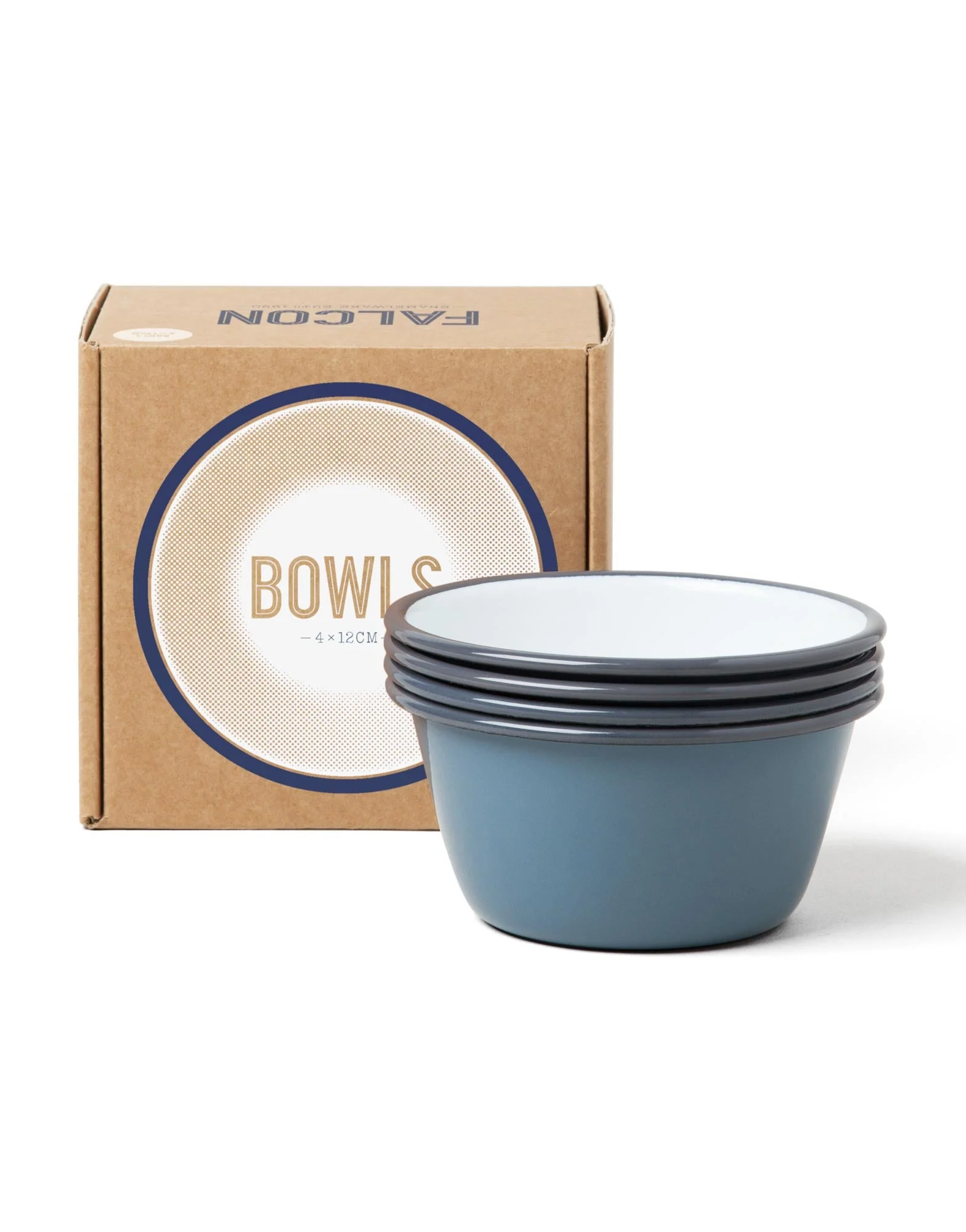 Falcon Enamelware Bowls Set of 4 - Image 4