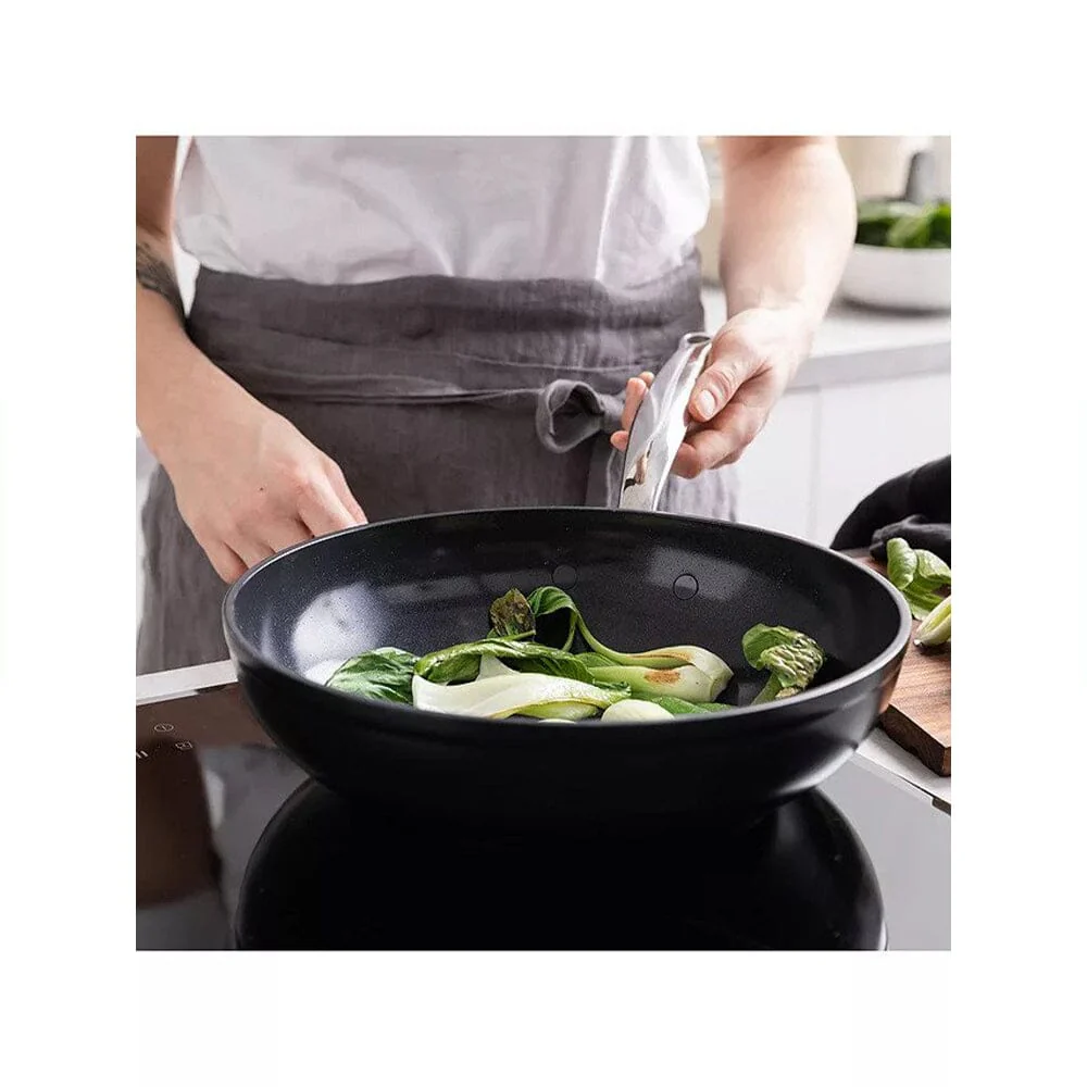 Greenpan Barcelona Pro 28cm Ceramic Non-Stick Wok - Image 4