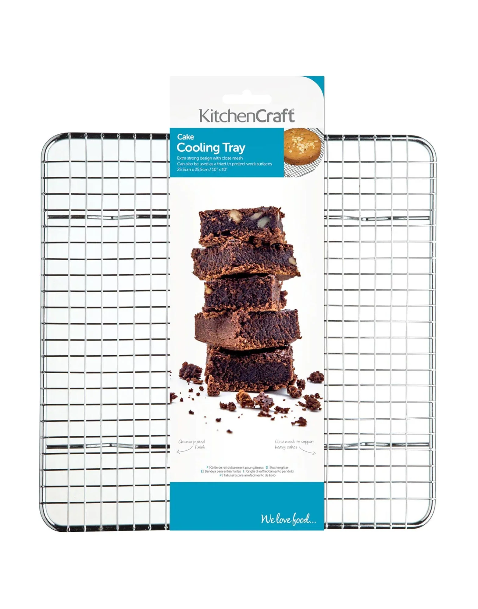 Heavy Duty Square Cake Cooling Tray - Image 2
