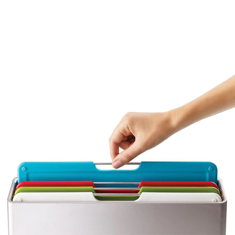 Joseph Joseph Folio 4-piece Chopping Board Set with Free Chef's Knife - Image 2