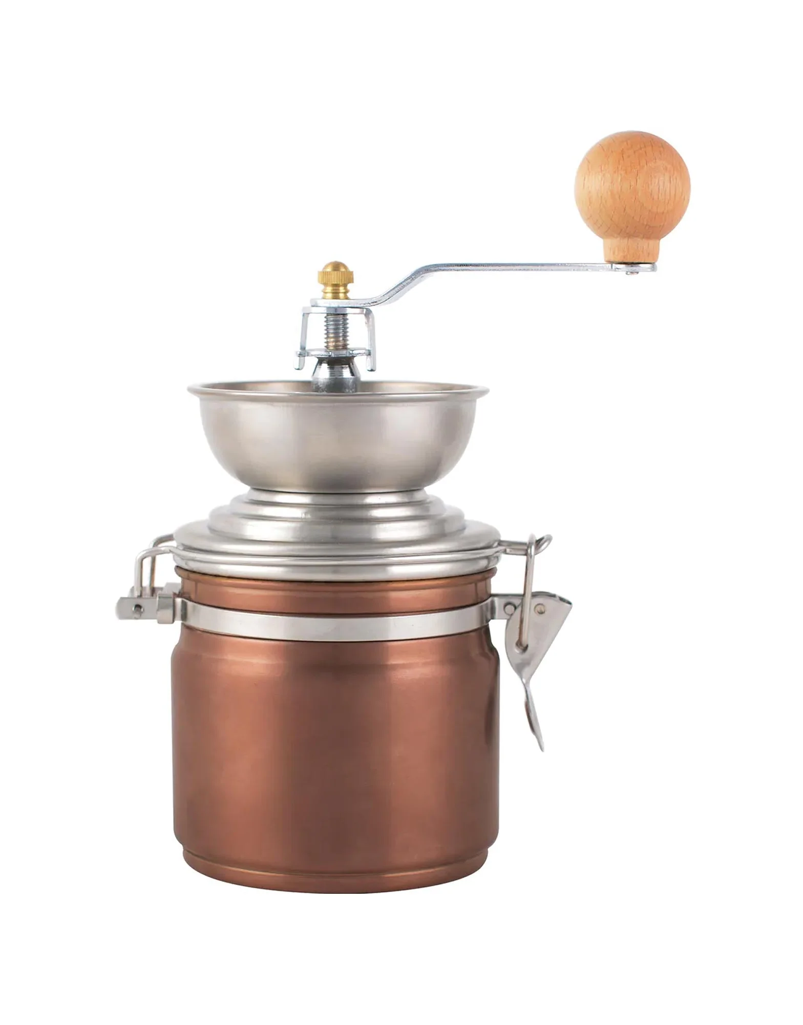 La Cafetière Copper Coffee Grinder Stainless Steel