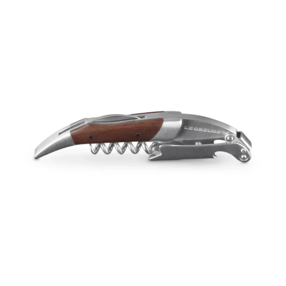 Le Creuset Waiters Corkscrew with Wooden Handle - Image 3