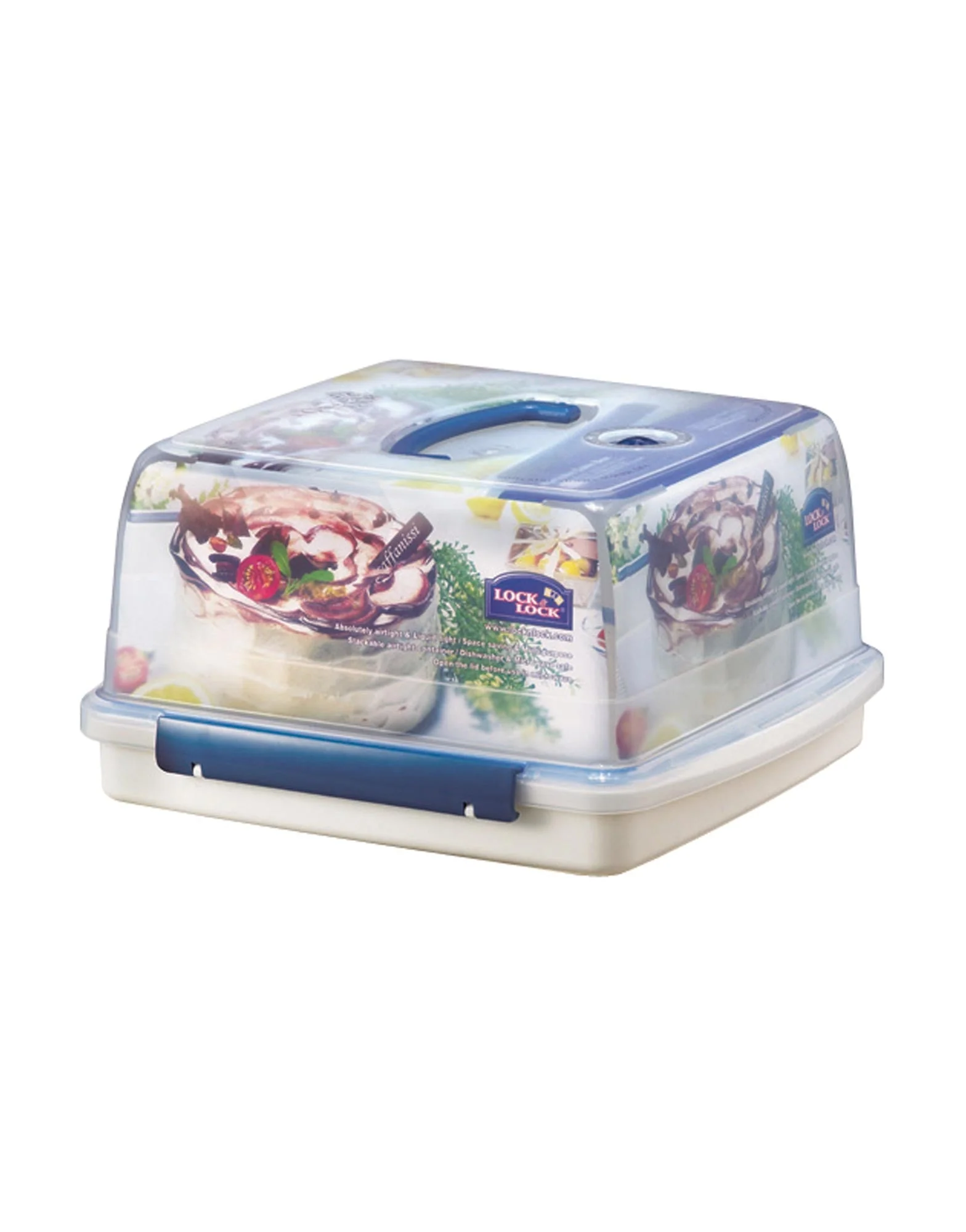Lock & Lock Cake Box 12.6L Incl Freshness Tray - Image 2