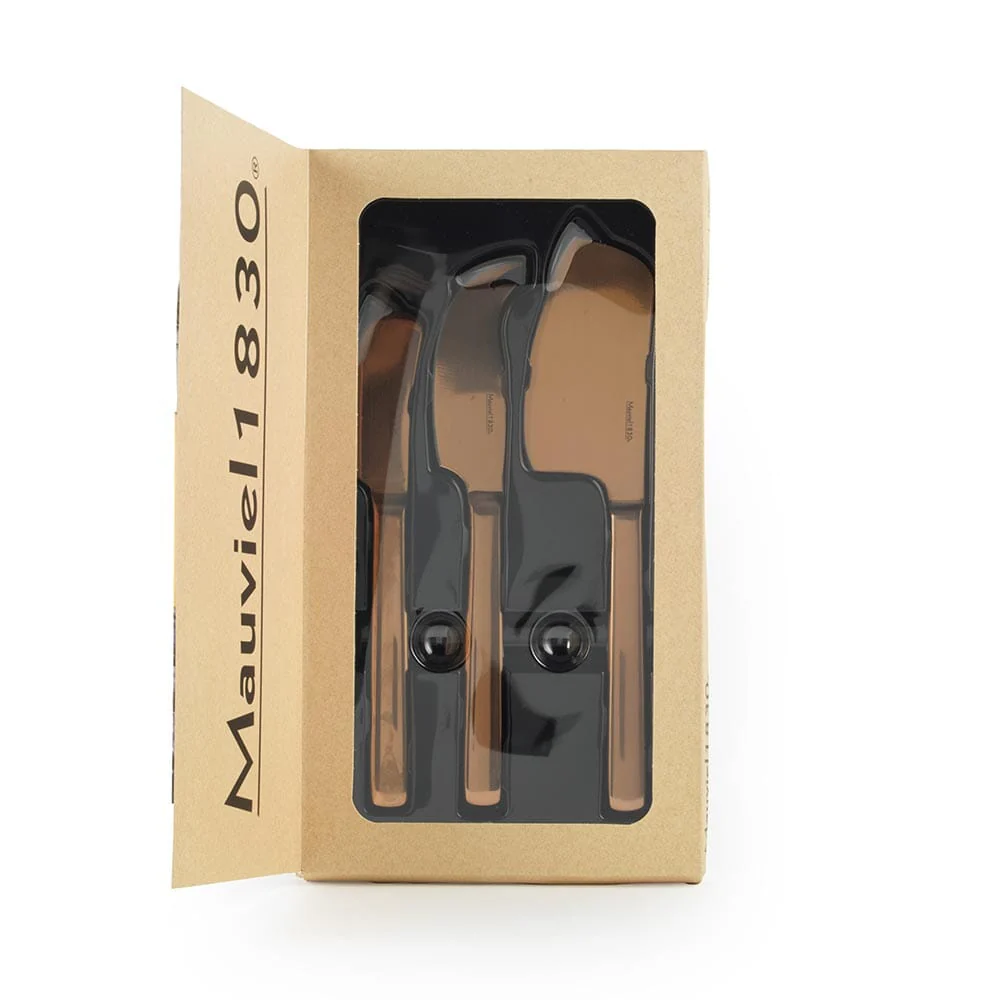 Mauviel 1830 3 Piece Cheese Knife Set - Image 2