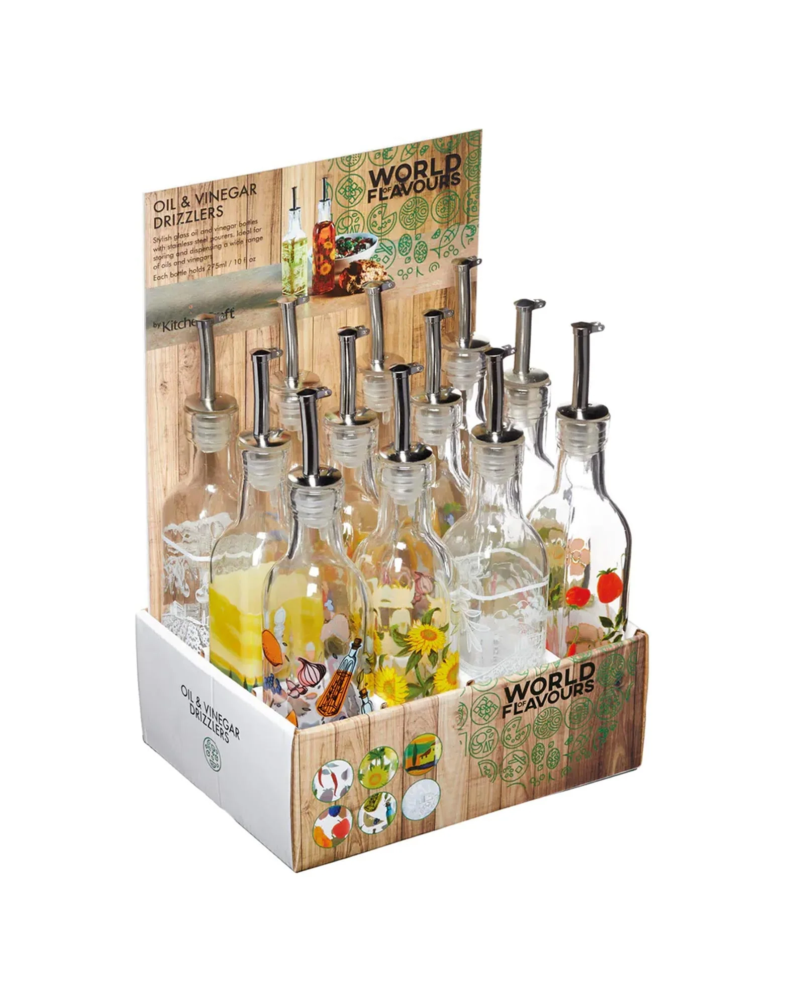 Oil and Vinegar Drizzlers 270ml - Image 7