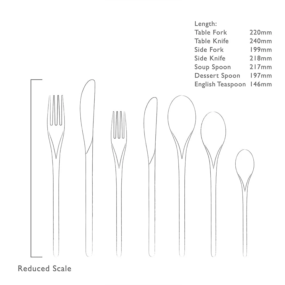 Robert Welch Bud Bright 24 Piece Cutlery Set - Image 6