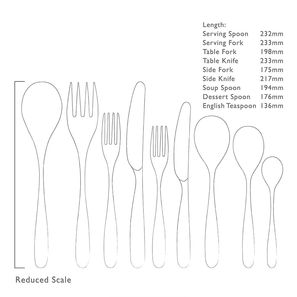 Robert Welch Stanton Bright 24 Piece Cutlery Set - Image 7