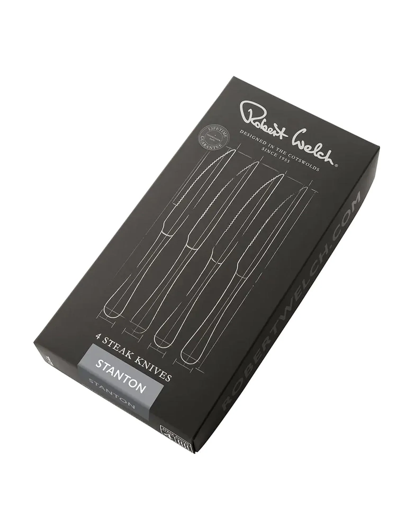 Robert Welch Stanton Bright Steak Knife Set of 4 - Image 3