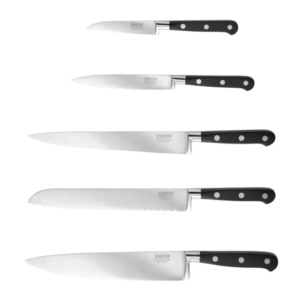 Sabatier Professional 5 Piece Knife Block Set - Image 4