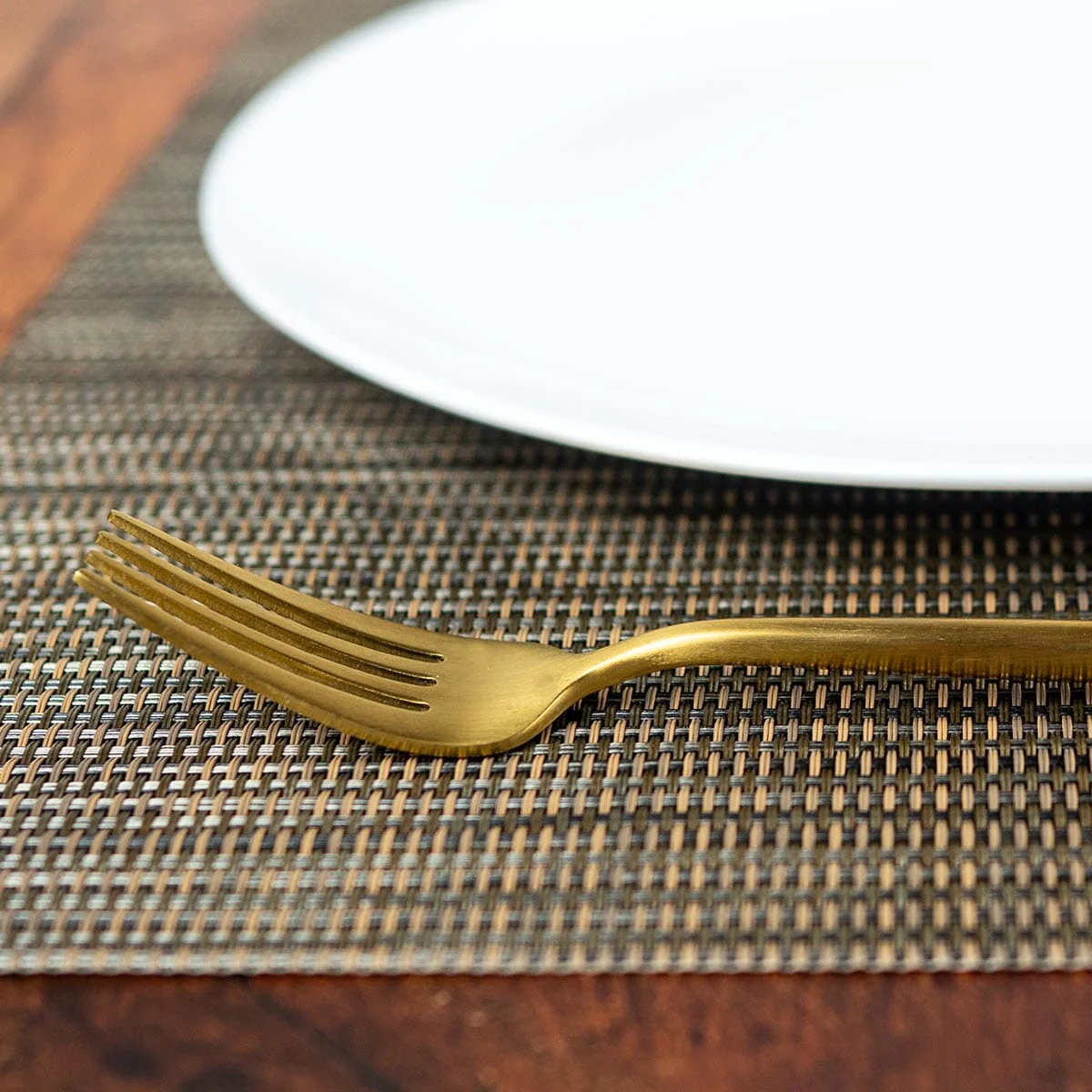 Season Brown-Black Weave Placemat - Image 2