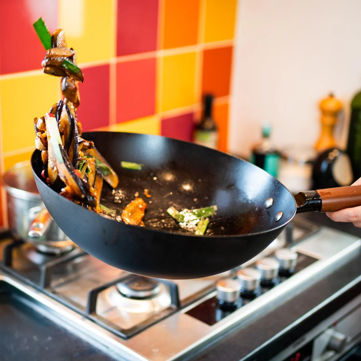 Season Carbon Steel Wok - Image 4