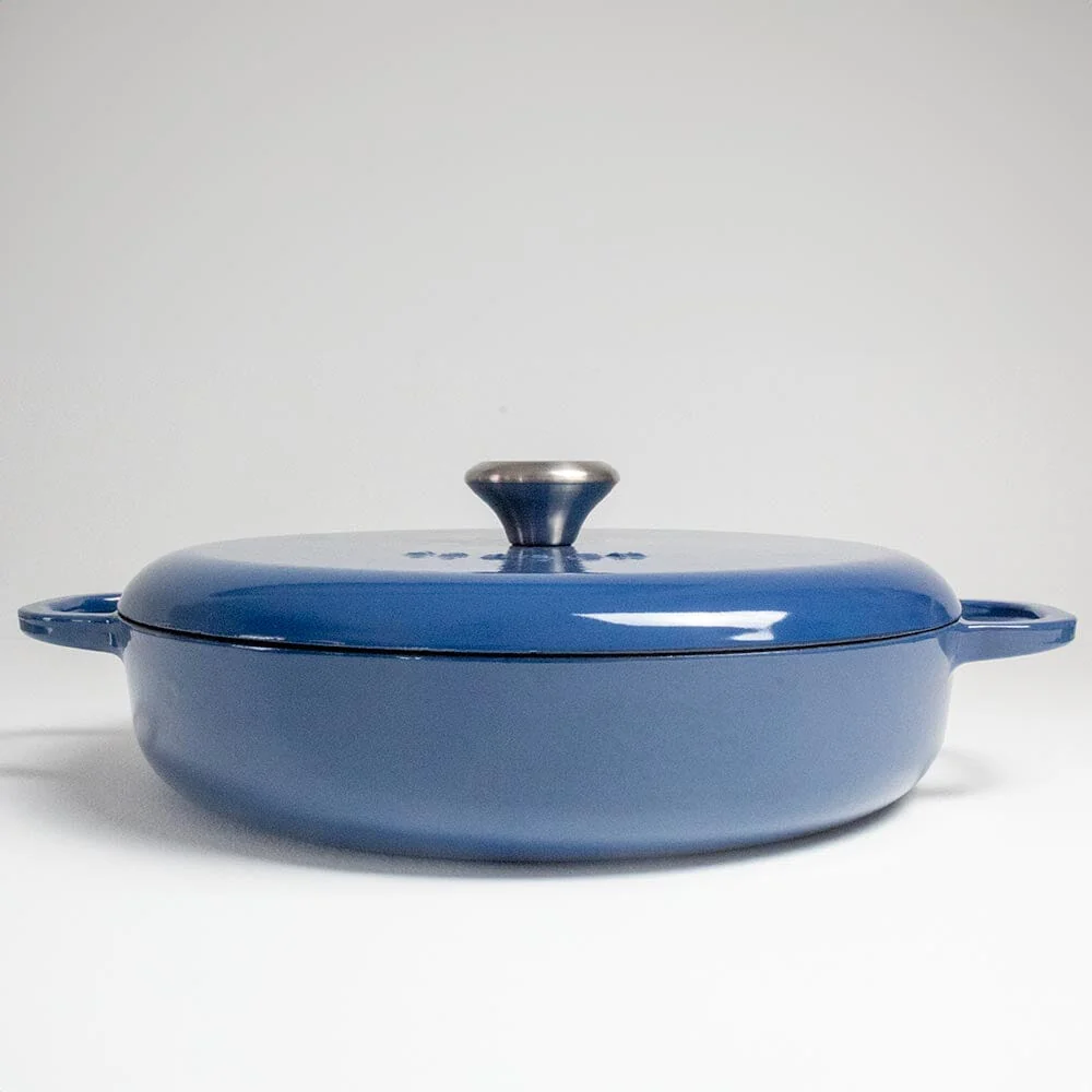 Season Cast Iron Shallow Casserole Blueberry - Image 5
