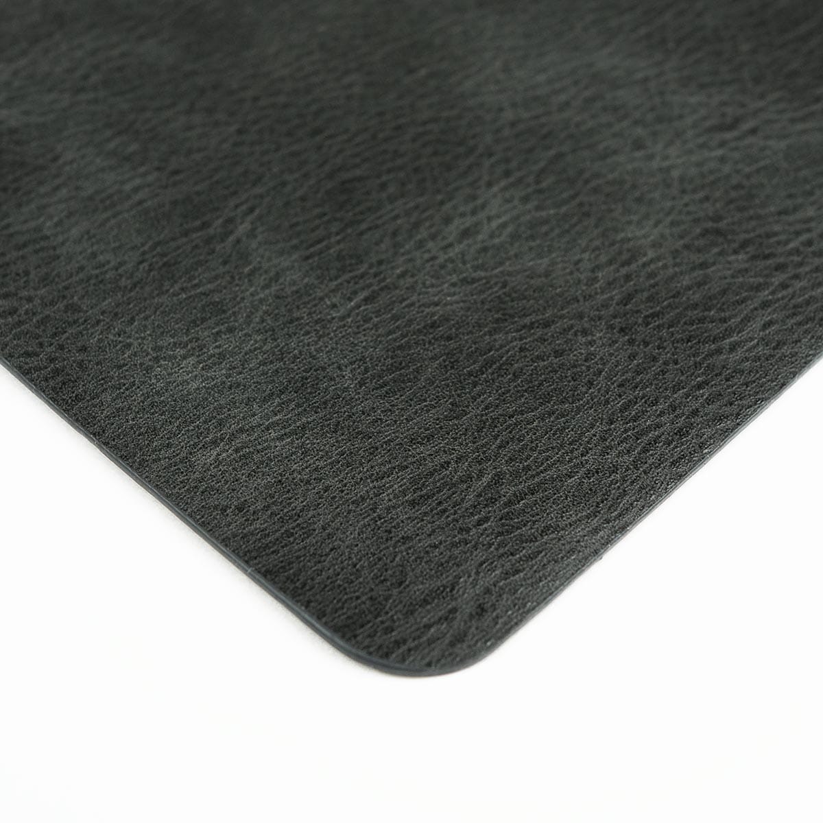 Season Charcoal Vegan Leather Placemat - Image 3