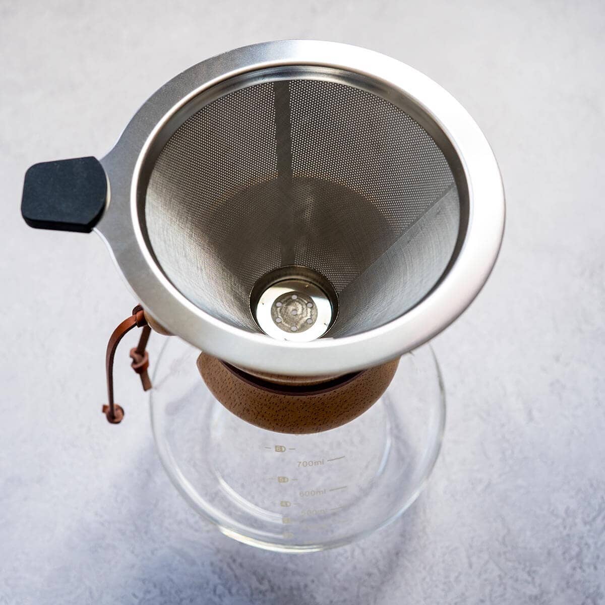 Season Glass Coffee Brewer with Steel Filter - Image 5