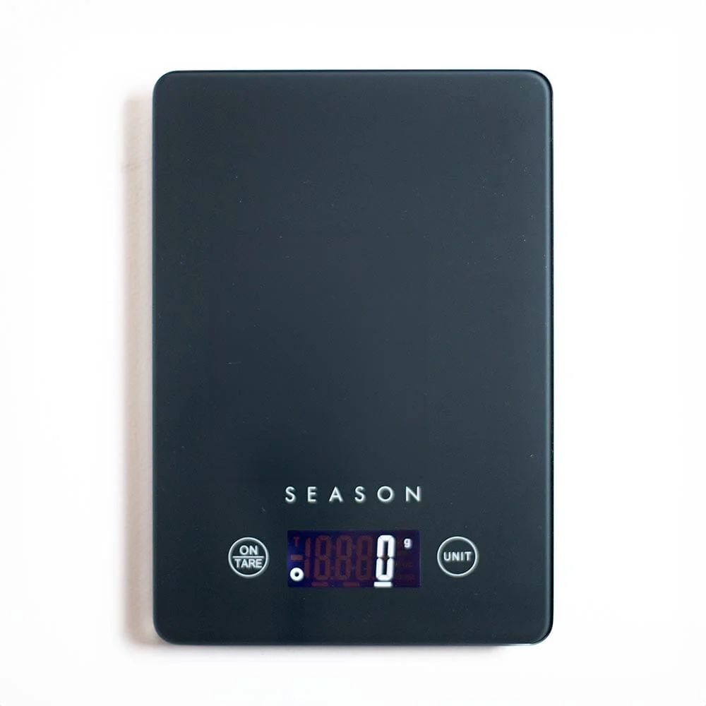 Season USB Rechargeable Digital Kitchen Scale Blackberry