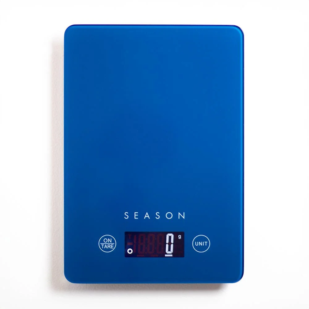 Season USB Rechargeable Digital Kitchen Scale Blueberry